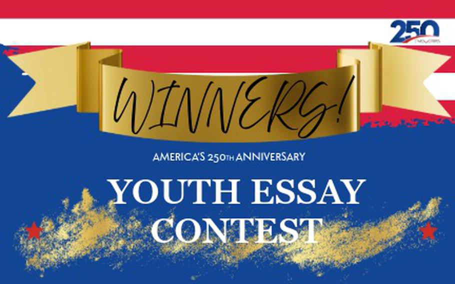 Winners for the Stars and Stripes America 250 Youth Essay Contest are announced on April 7, 2026.